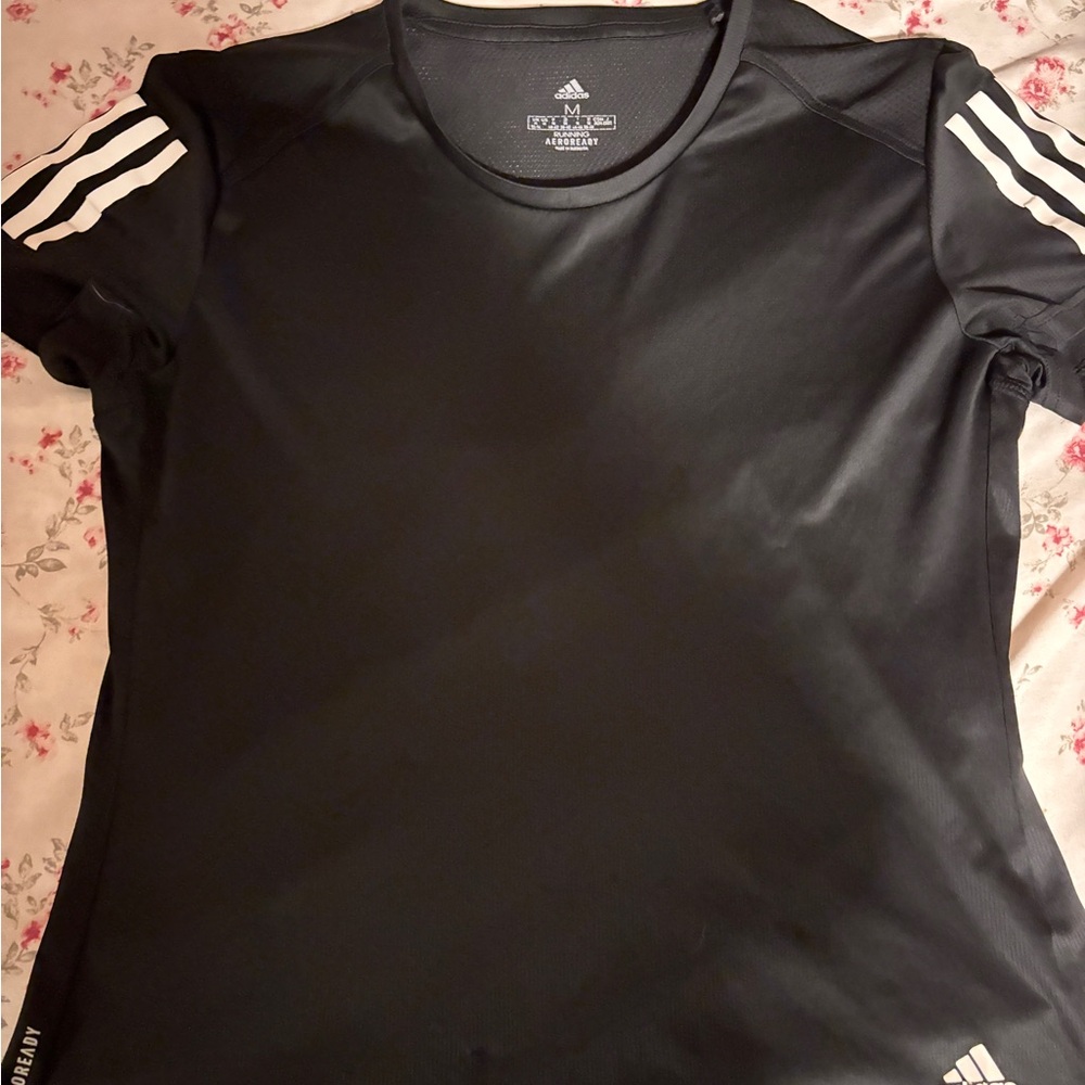 Adidas Women's Black Short Sleeve Tee